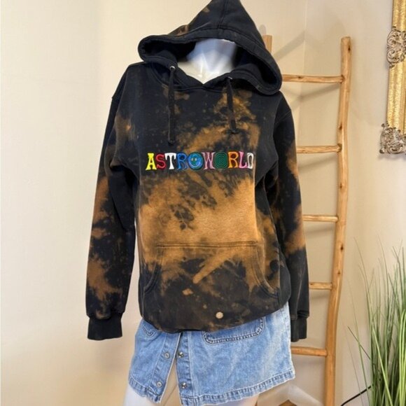 Astroworld Other - Astroworld Tie-Dye Hoodie Travis Scott "Wish You Were Here" Back Print Tie Die O